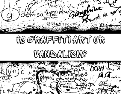 Is graffiti art or vandalism?