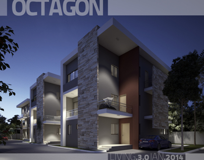 OCTAGON - INTERIOR DESIGN+3D VISUALIZATION