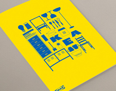 IKEA BROCHURE / editorial. graphic