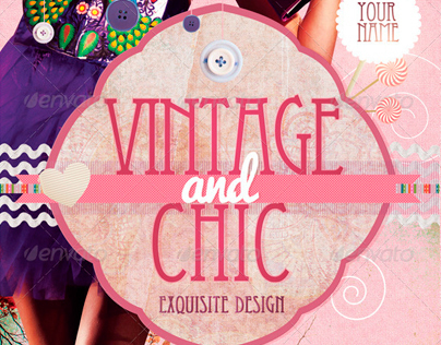 Vintage and Chic Flyer Template