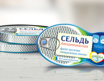 Packaging concept of canned fish
