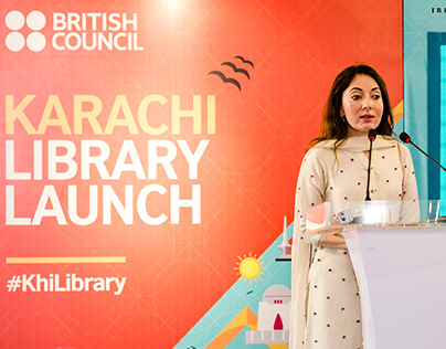 British Council Karachi Library Launch