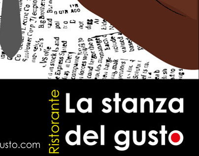 proposta locandina A4 ristorante "La stanza del gusto"