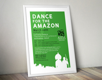 AIDA: Dance for the Amazon Poster