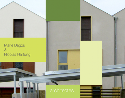 Portfolio for an architecture agency mdnh
