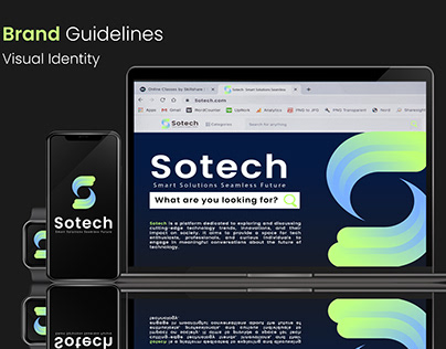 Website Logo Design | Sotech Logo Branding & Identity