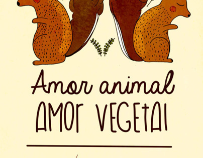 amor animal, amor vegetal