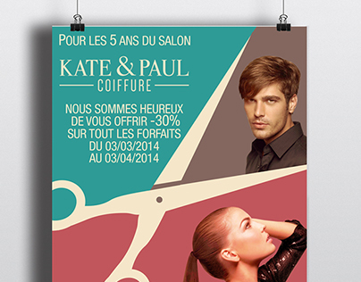 KATE & PAUL - Coiffure
