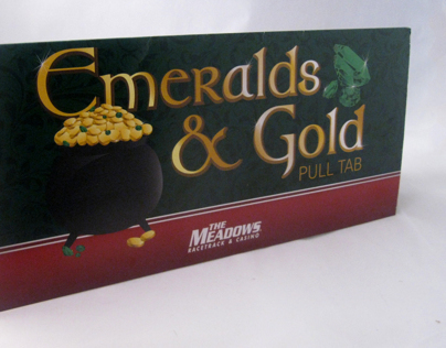 Emeralds & Gold Pull-Tab