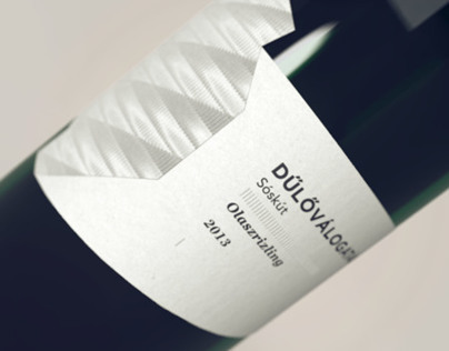 Dűlőválogatás_wine label concept '14