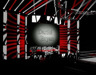 WWE Royal Rumble 2014, 3D Modelled Arena