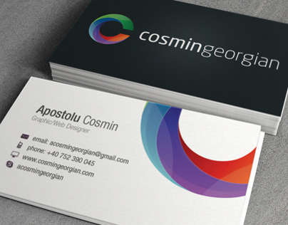 Cosmin Georgian Business Card