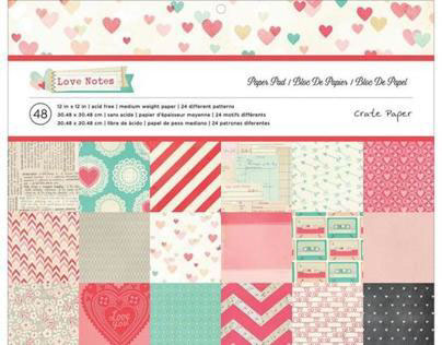 Love Notes Scrapbooking Collection