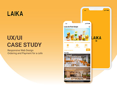 UX UI - Case Study Laika Cafe