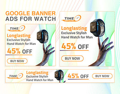 Google Banner ads Watch | Animated Banner