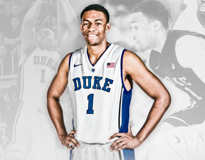 2014 Duke Basketball - Jabari Parker Infographic