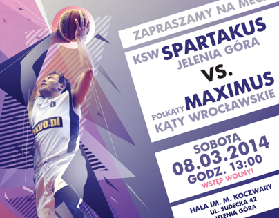 KSW Spartakus Jelenia Góra Home Games Poster (2014)