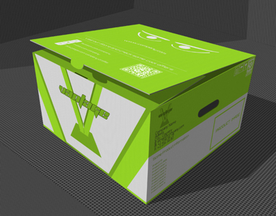 Carton Box S1  Mockup