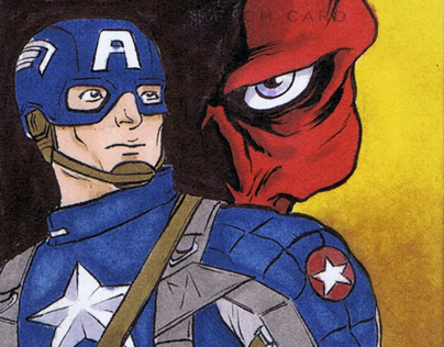 Captain America - The Winter Soldier Trading Card Set