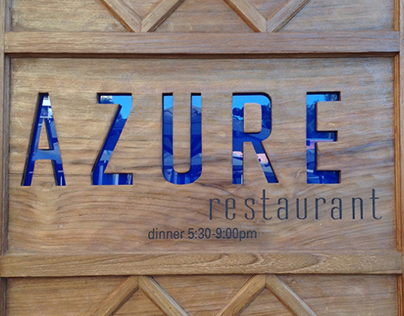 Mai Tai Bar & Azure Restaurant Signs