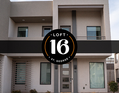 Loft #16 • St. George • Vacation Rental Brand Identity