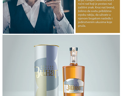 Label and Packaging design for BRANDY ZINAT
