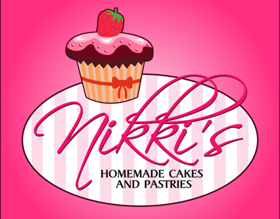 Nikki's Homemade Cakes and Pastries Logo Design