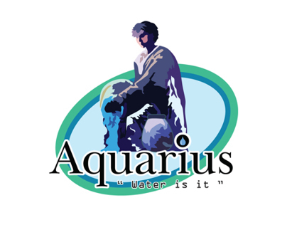 Aquarius Water Logo Design