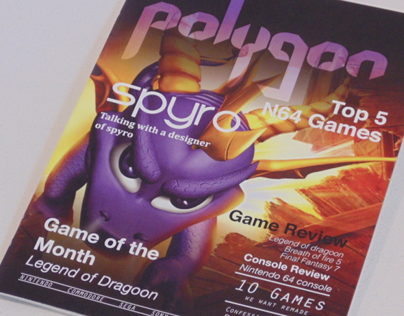 Gaming magazine Project