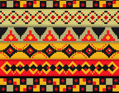 Aztec patterns