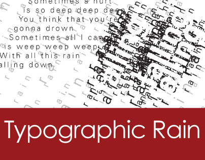 other | Typographic Rain