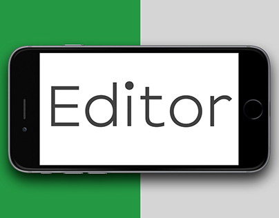 Editor Typeface