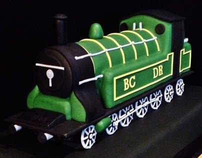 Steam Train Cake