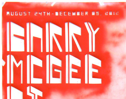 Poster Design: Barry McGee Exhibition