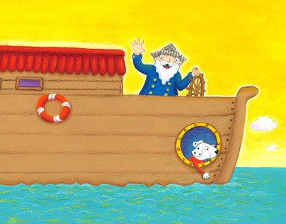Livro infantil A fábula da Arca de Noé