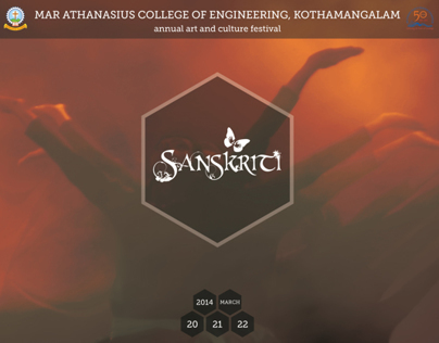 Brochure Design | Sanskriti '14