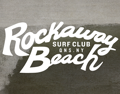 Rockaway Beach Surf Club logo design