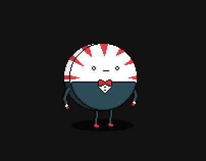 Peppermint Butler Like It (pixel art animation)