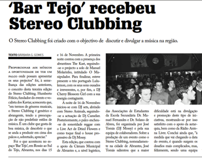 Colaboração Jornal Novo Almourol - Dezembro 2013