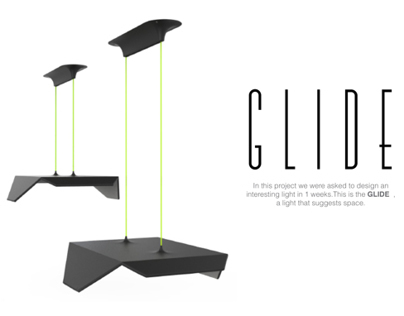 This is GLIDE, a light the suggests space/privacy.