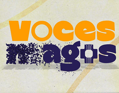 Animación de ISO tipo y Logo tipo de Voces Magis