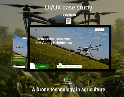 AKaay Krishimitra: The agriculture drone website