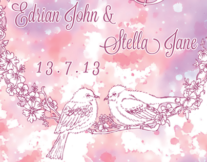 Pink Bliss | Wedding Invitation