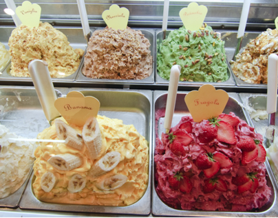 Gelato, el irresistible helado italiano