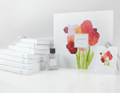 Scented Floral Journal Collection
