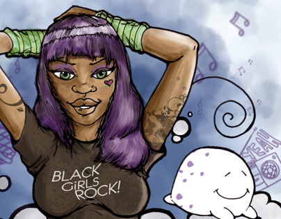"Black Girls Rock" Fafi Inspired Commission