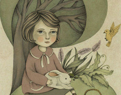 Book Illustrations for JUMINA - a Norwegian Fairy Tale