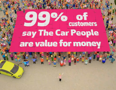 New TV Adverts for The Car People 'CHOICE' & 'VALUE'