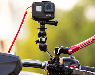 Go pro mount for motorcycle and bikes