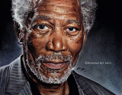 Morgan Freeman (retrato)
